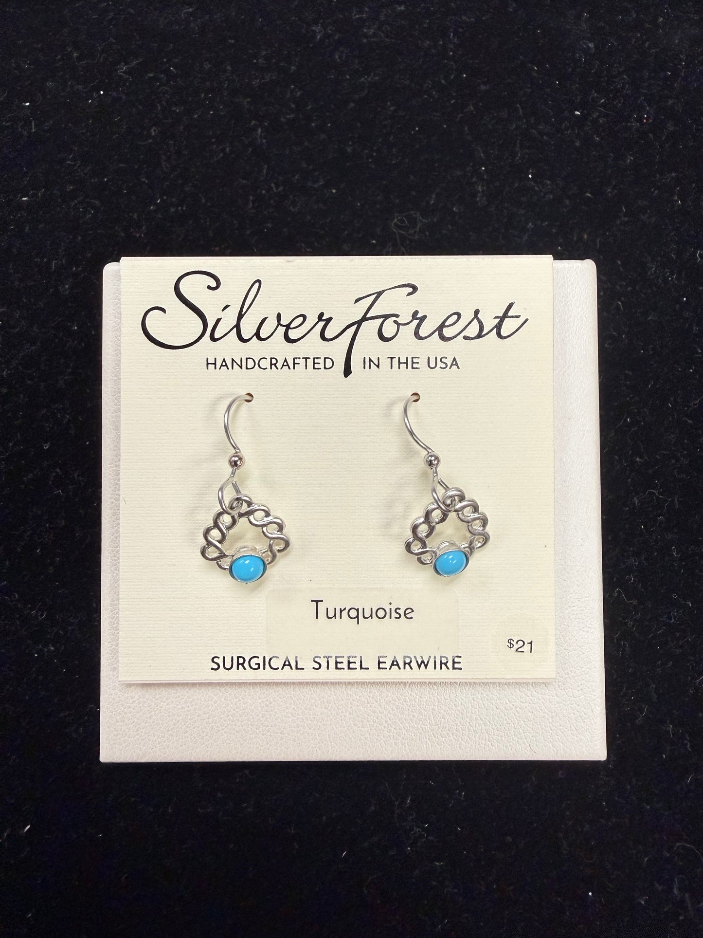 Silver Forest  Earring
