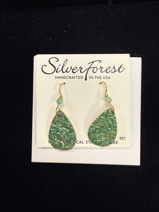 Silver Forest Earrings