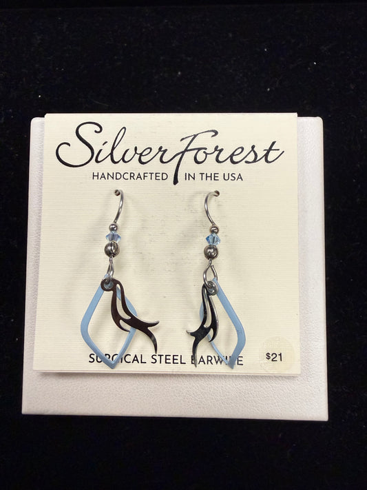Silver Forest  Earring