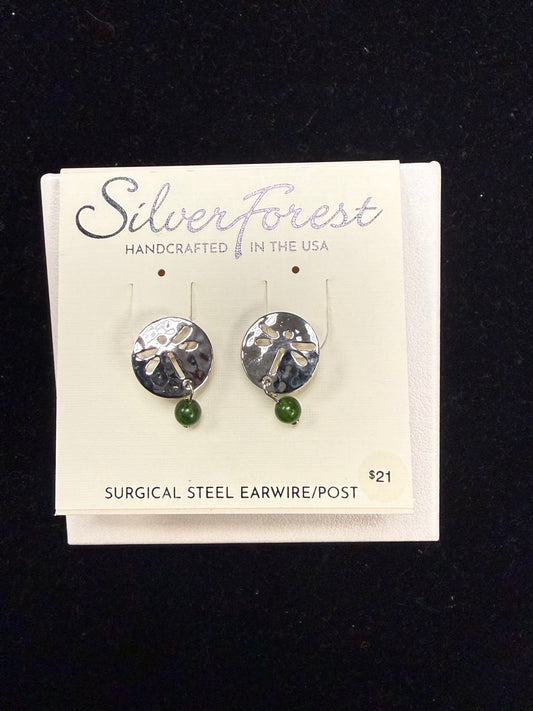 Silver Forest Earring