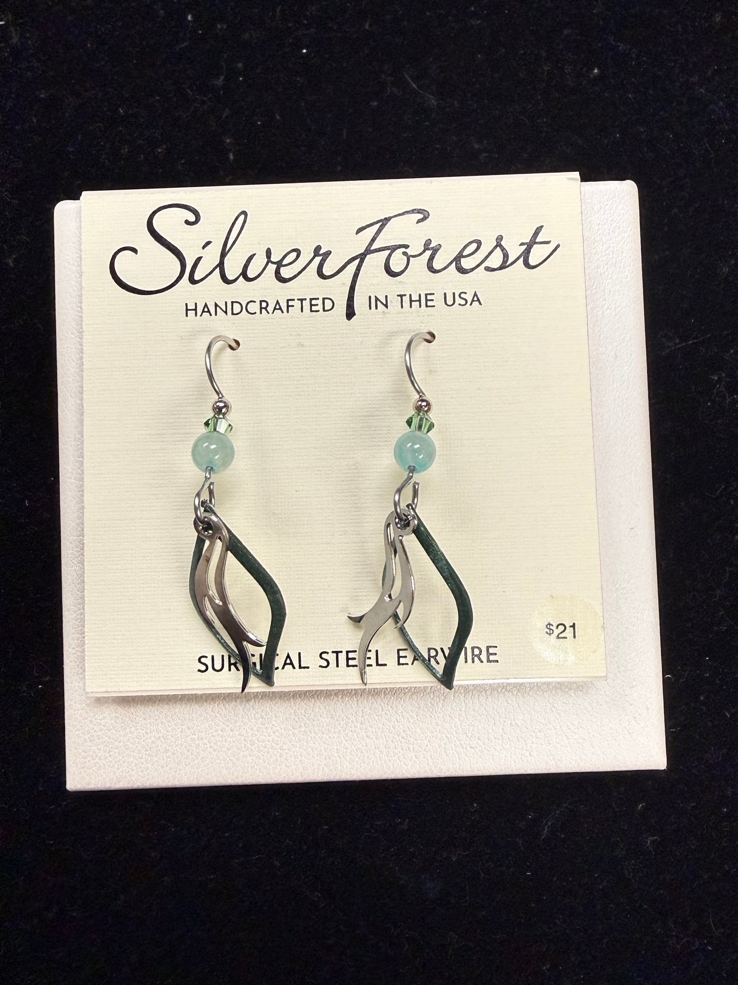 Silver Forest  Earring