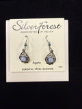 Silver Forest Earring