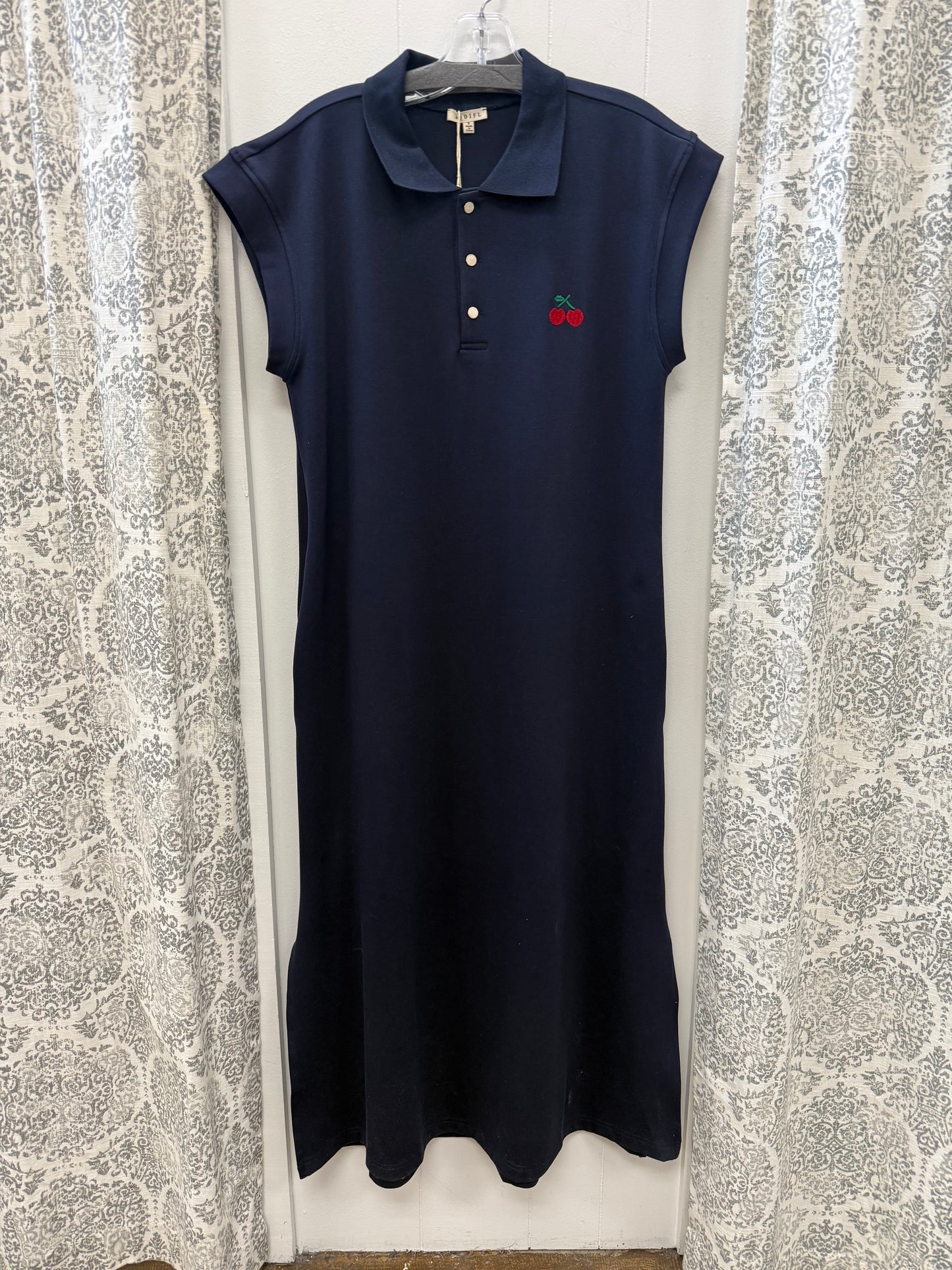 Long Navy Dress