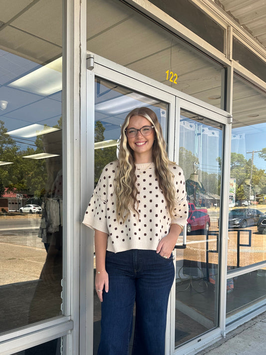 Classic Polka Dot Top