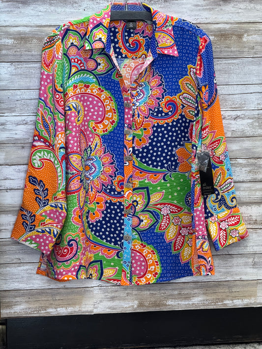 Paisley Multicolor 3/4 Sleeve Top