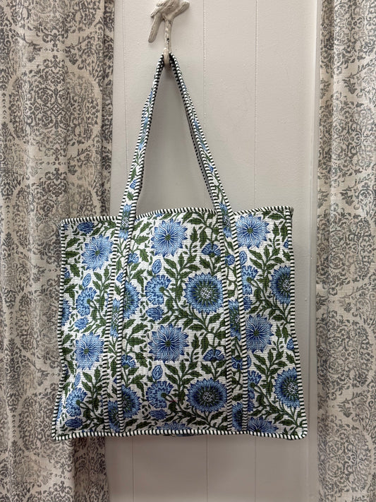 Quilted Tote Bag