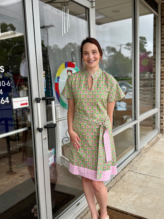 Kantha Stitched Dress