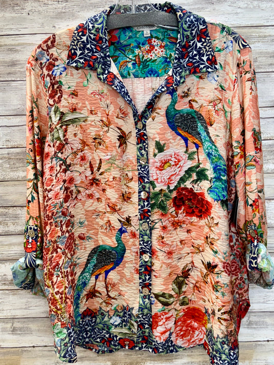 Mixed Floral Print Tunic