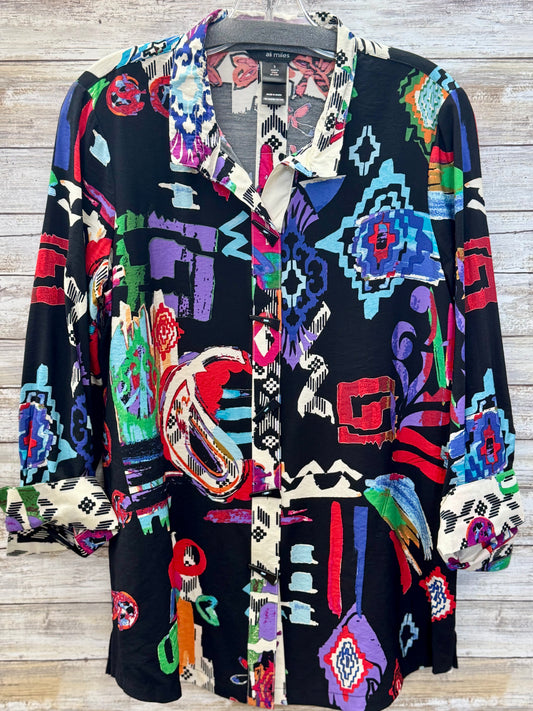 Abstract Print Top
