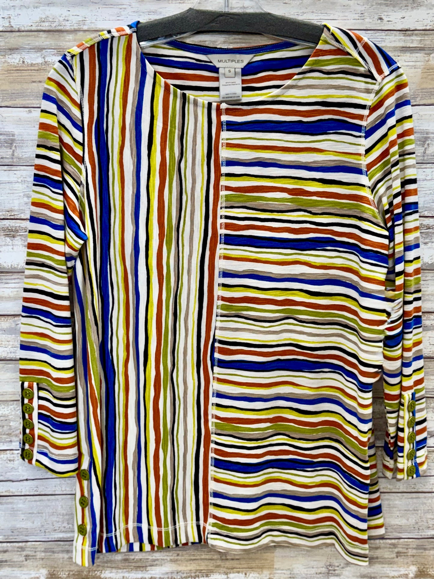 3/4 Sleeve Scoop Neck Top