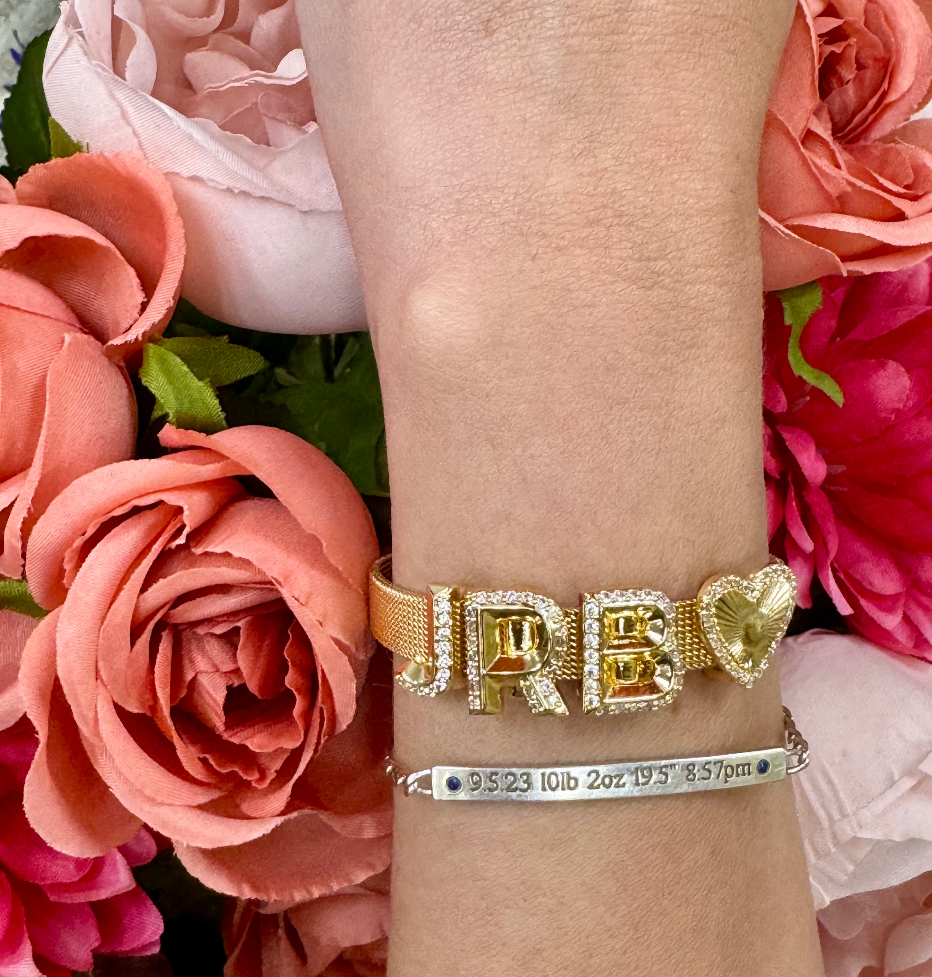 Morgan Initial Luxe Charms
