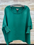 Smock Cuff Top