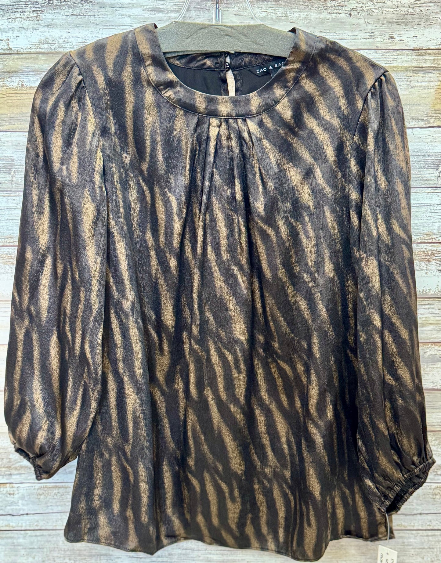 Tiger Foil Printed Top