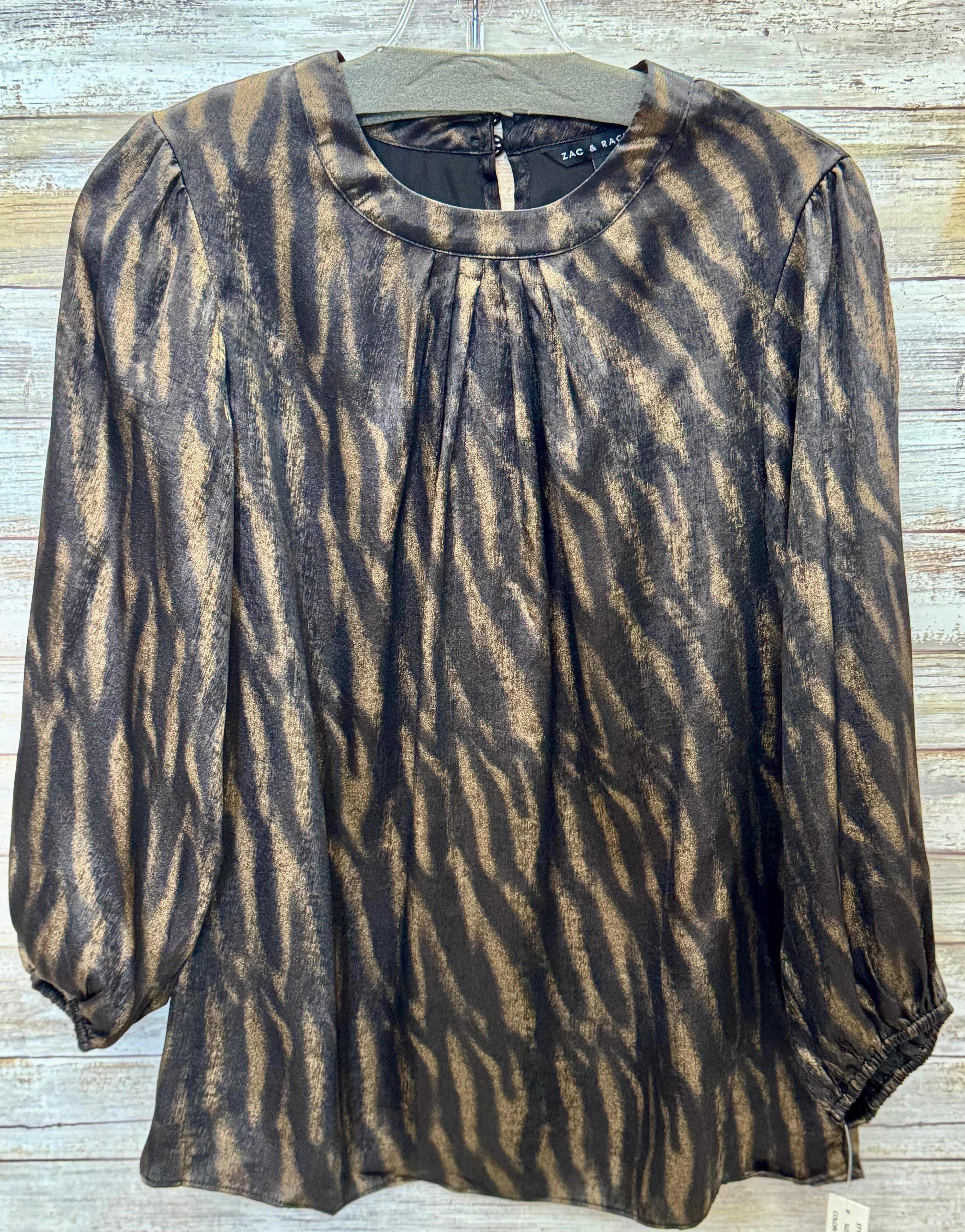 Tiger Foil Printed Top