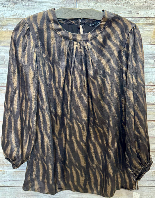 Tiger Foil Printed Top