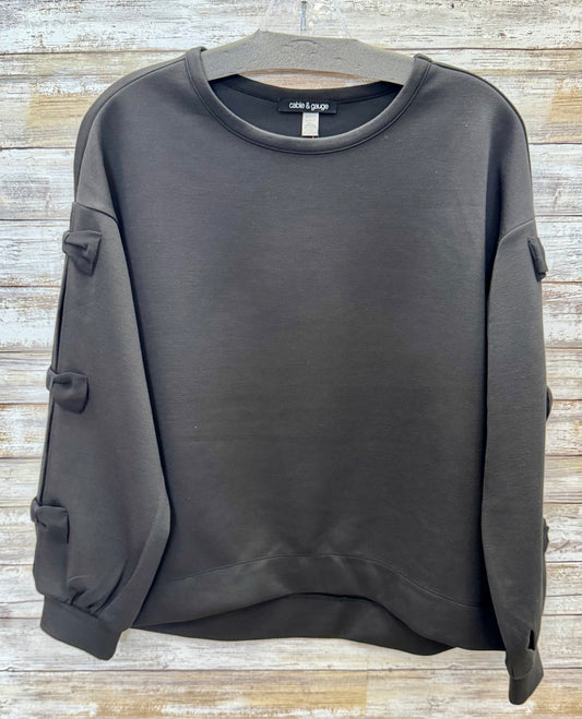 Bow Sleeve Pullover