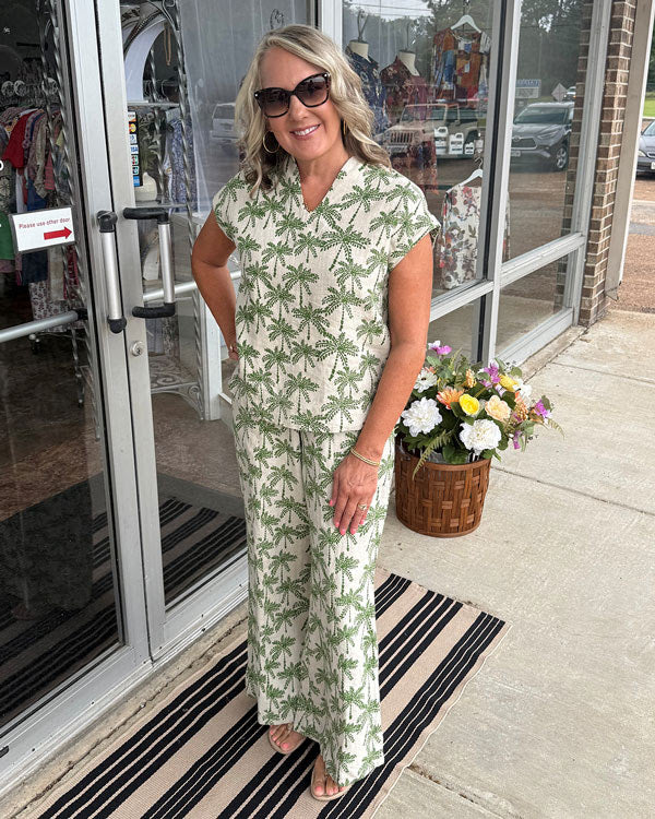 Palm Tree Pant