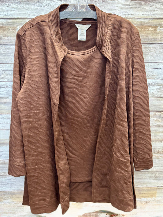 3/4 Sleeve Jacket & Hi-Neck Tank Set
