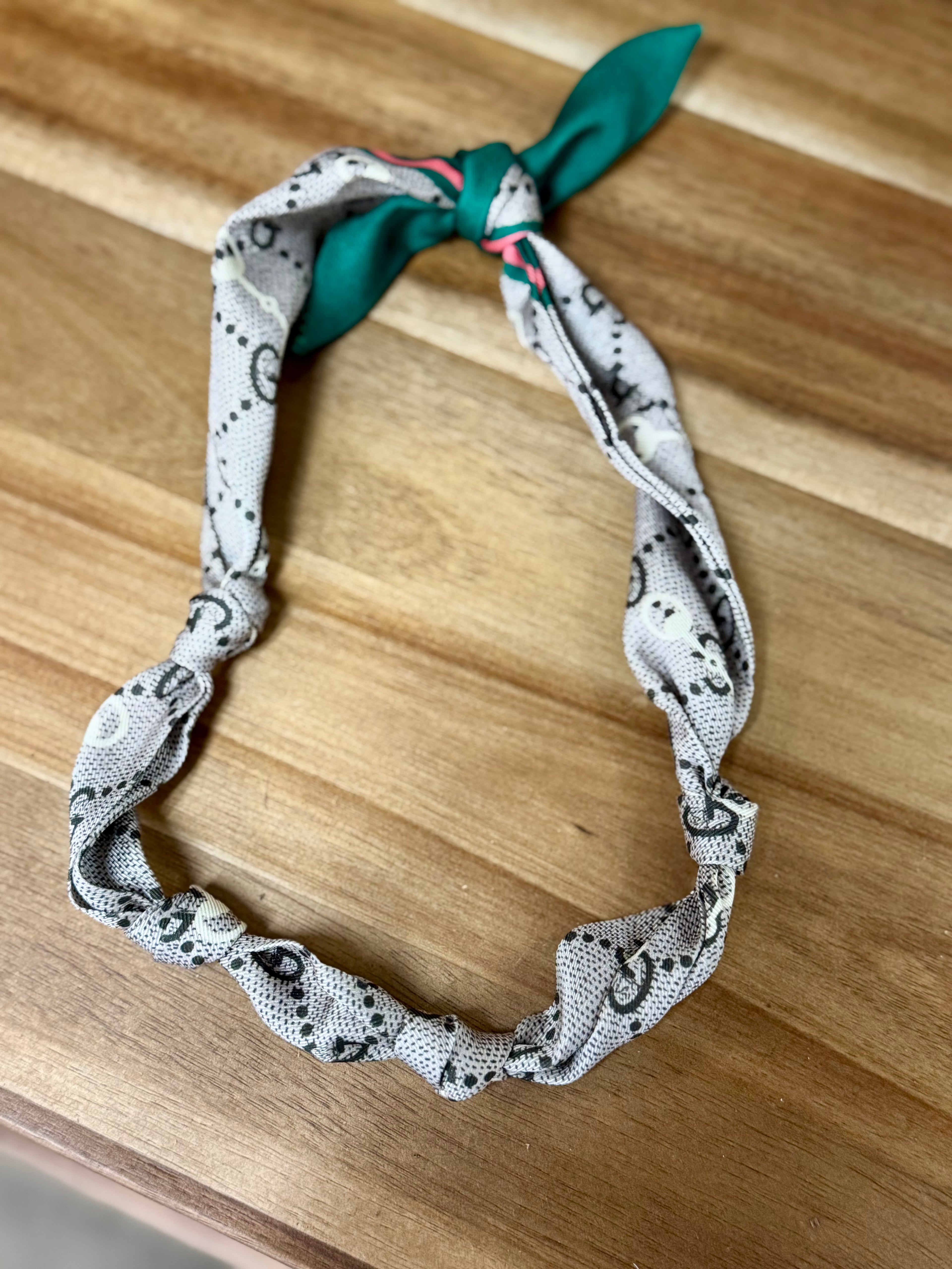Knotted Scarf Necklace