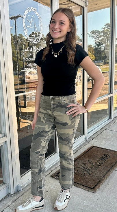 Kelsey High Rise Ankle Flare Jean