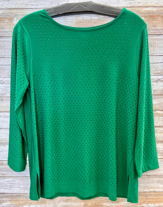 3/4 Sleeve Embellished Top