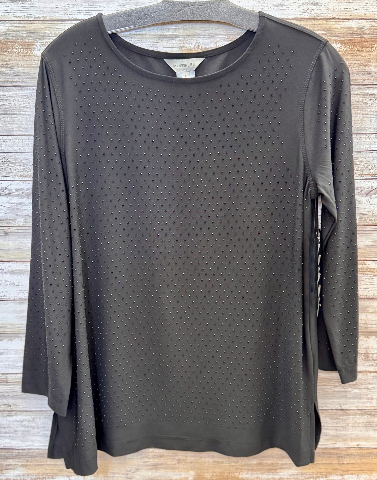 3/4 Sleeve Embellished Top