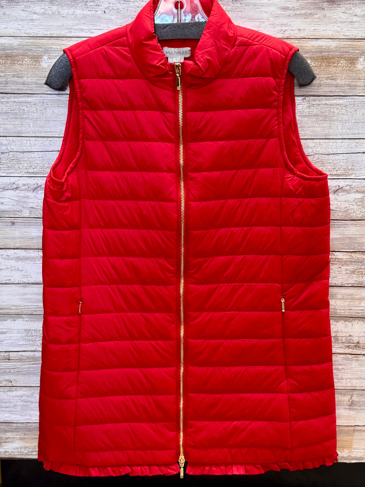 Quilted Long Vest