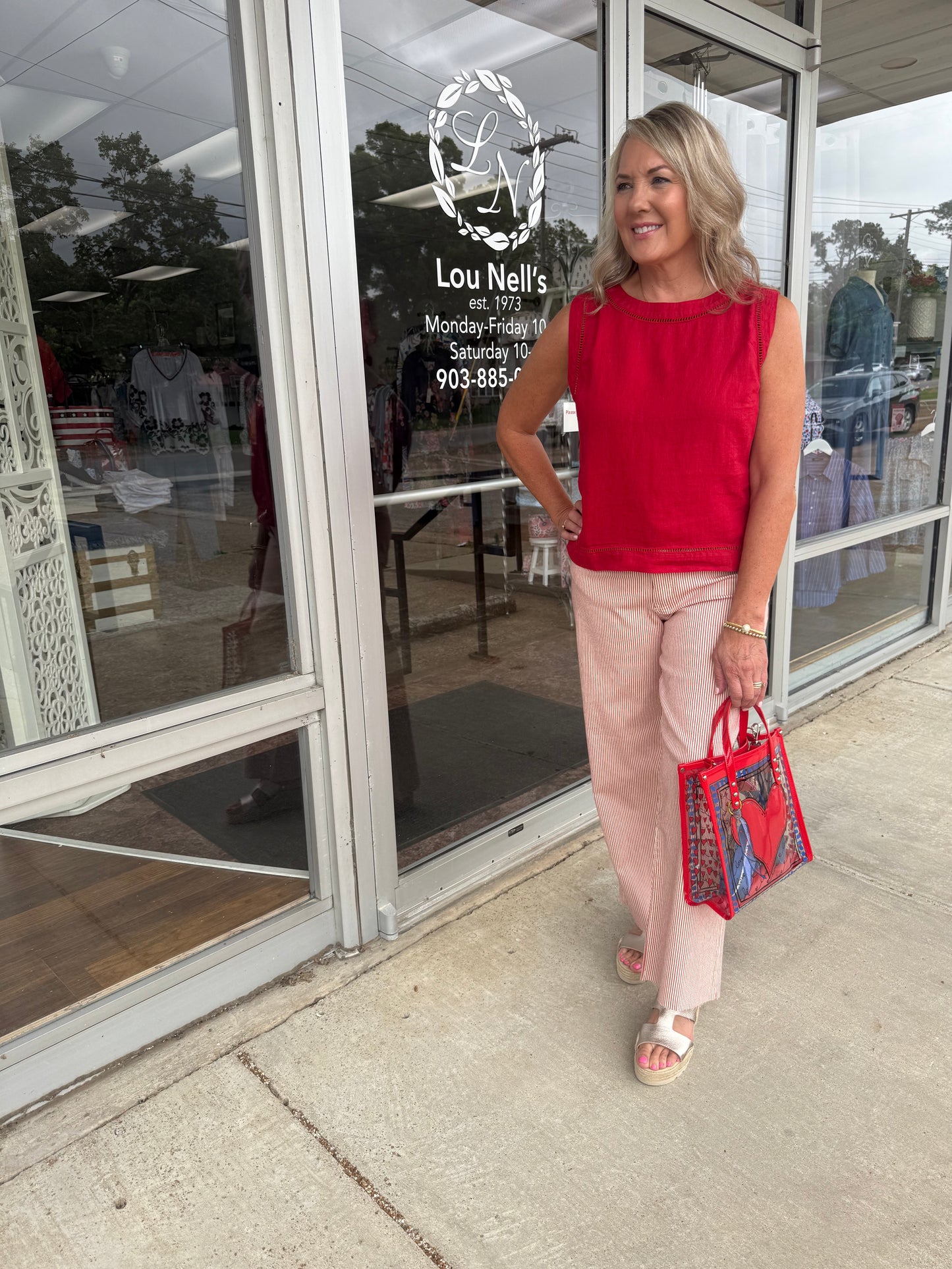 Joanne Sleeveless Top