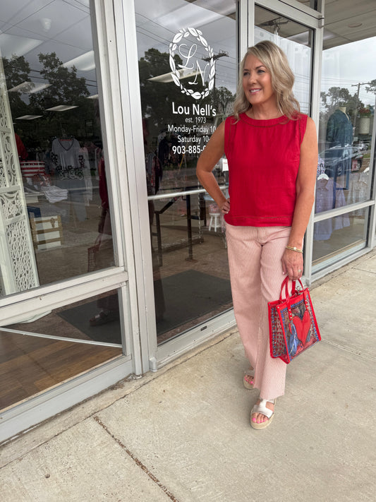 Joanne Sleeveless Top