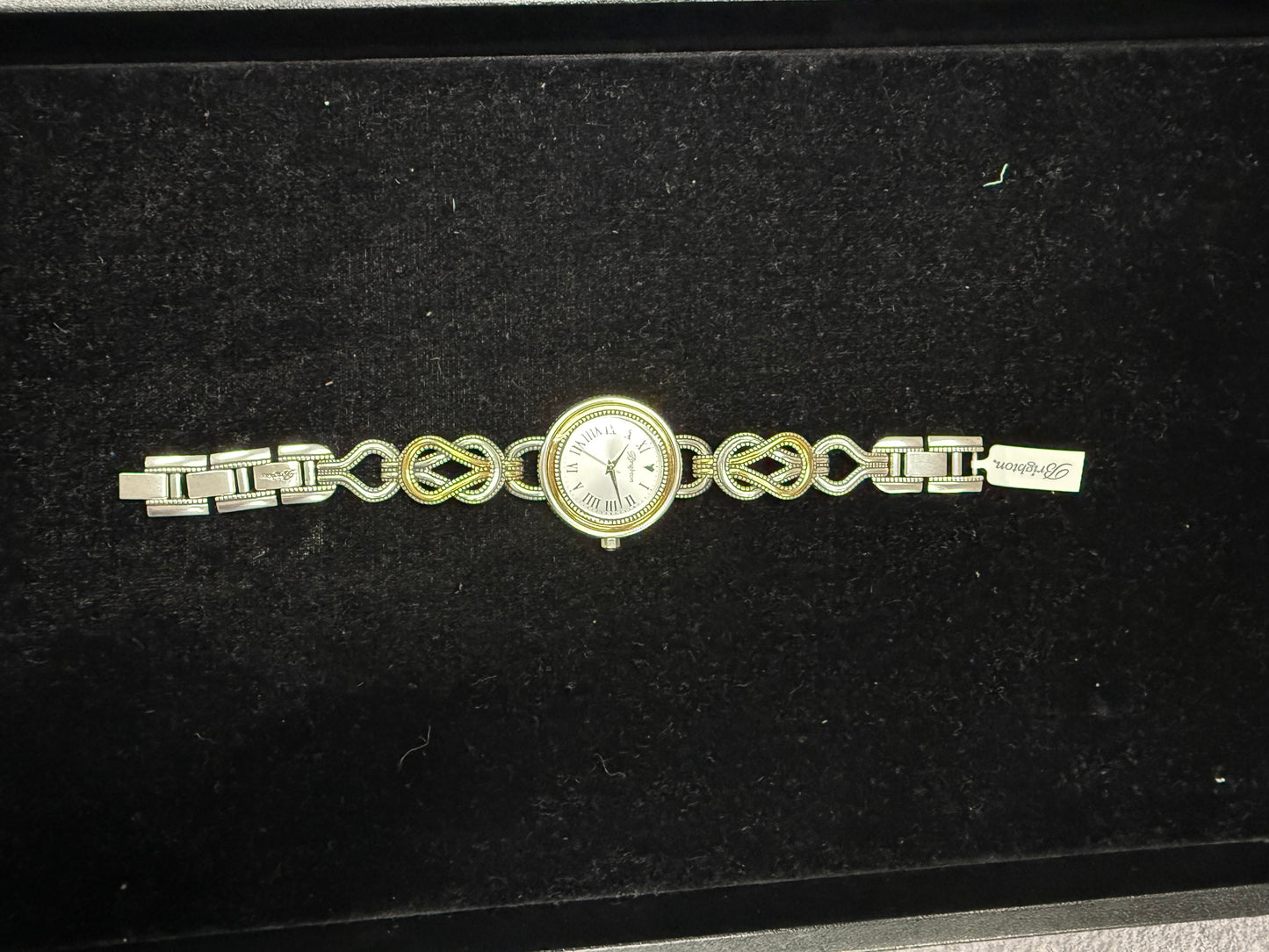 Interlocked 2 Toned Watch