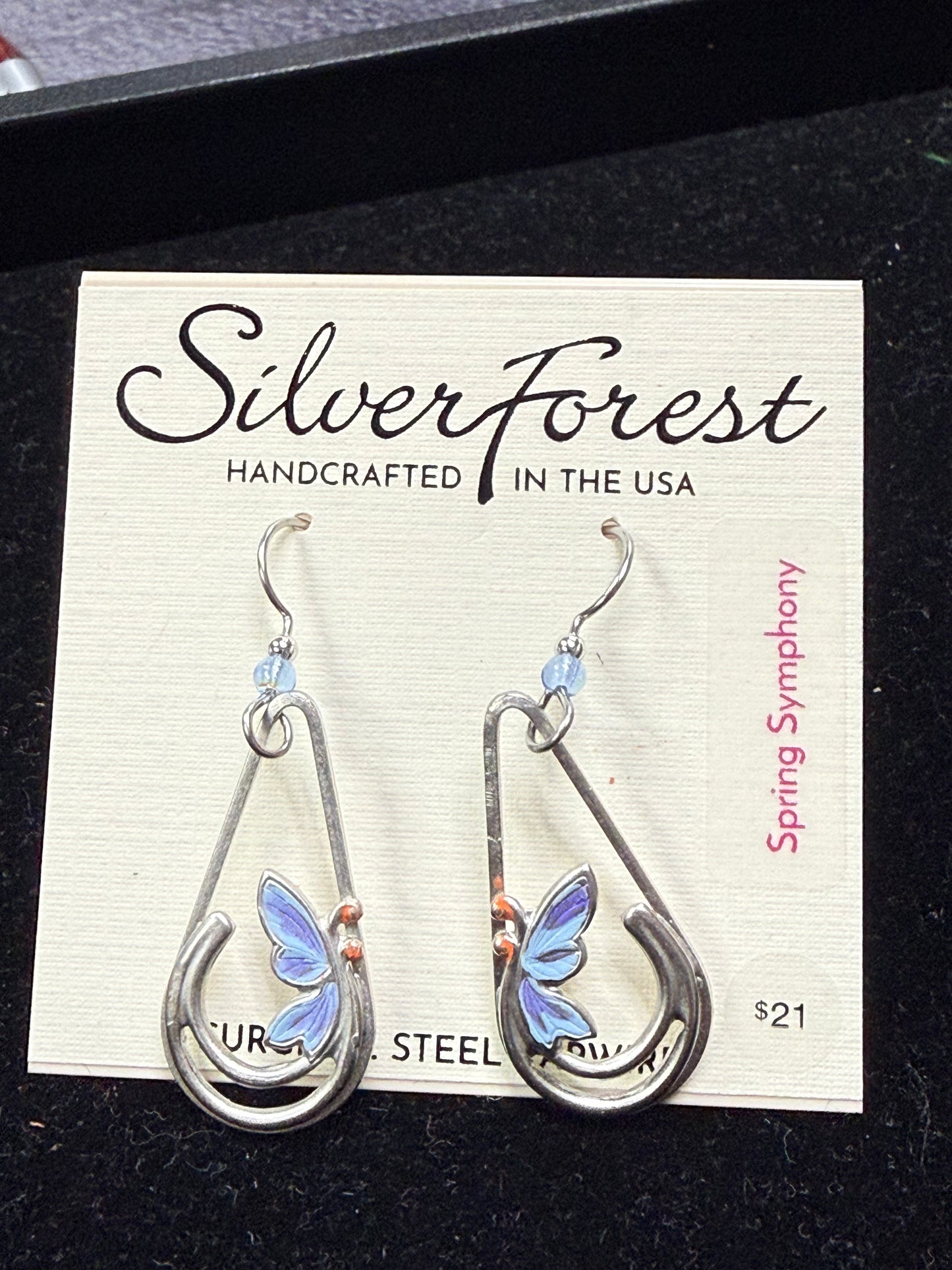 Dangle Butterfly Earring