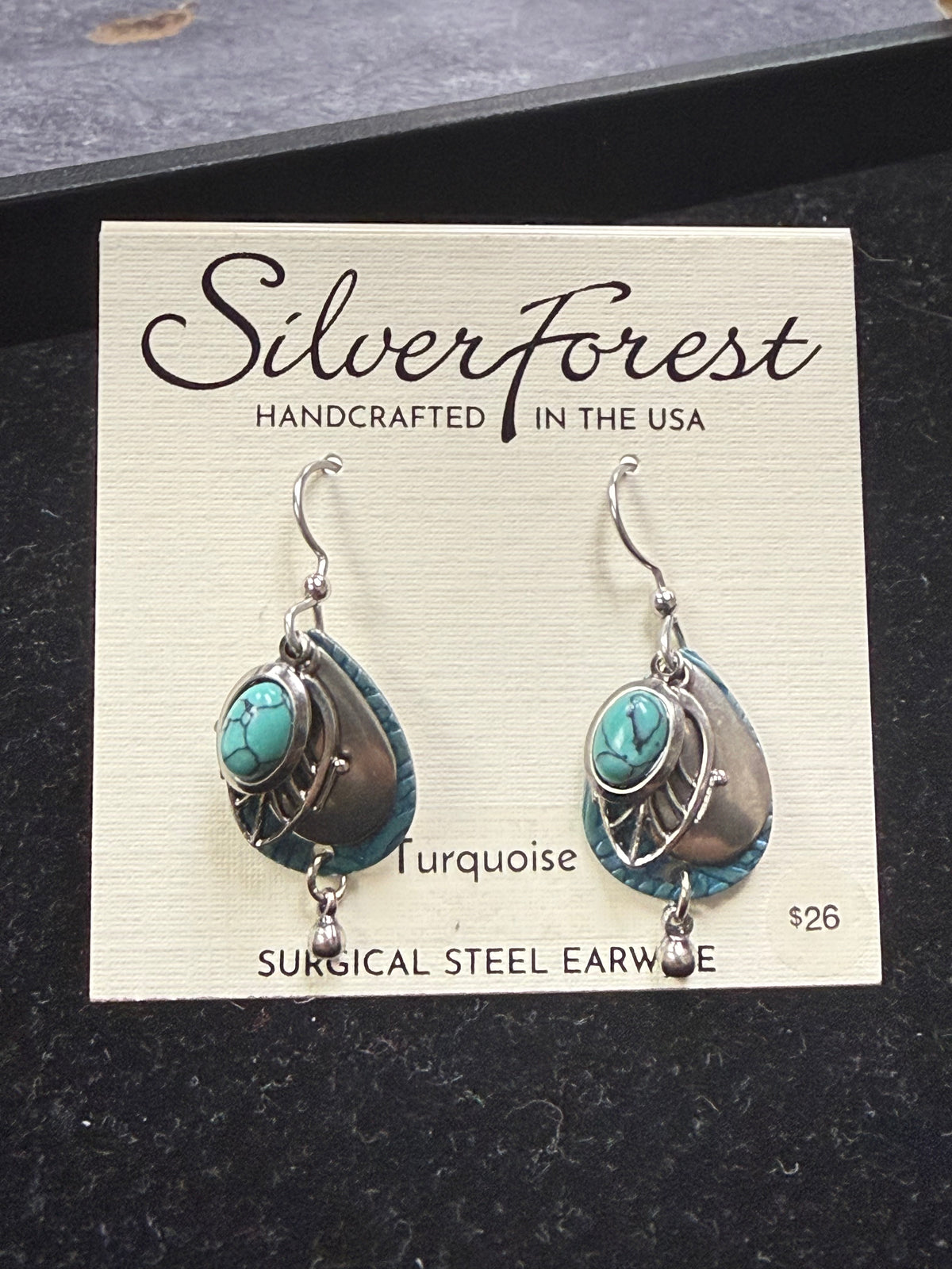 Dangle Turquoise Earring