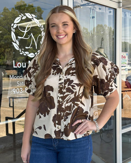 Printed All Over Top