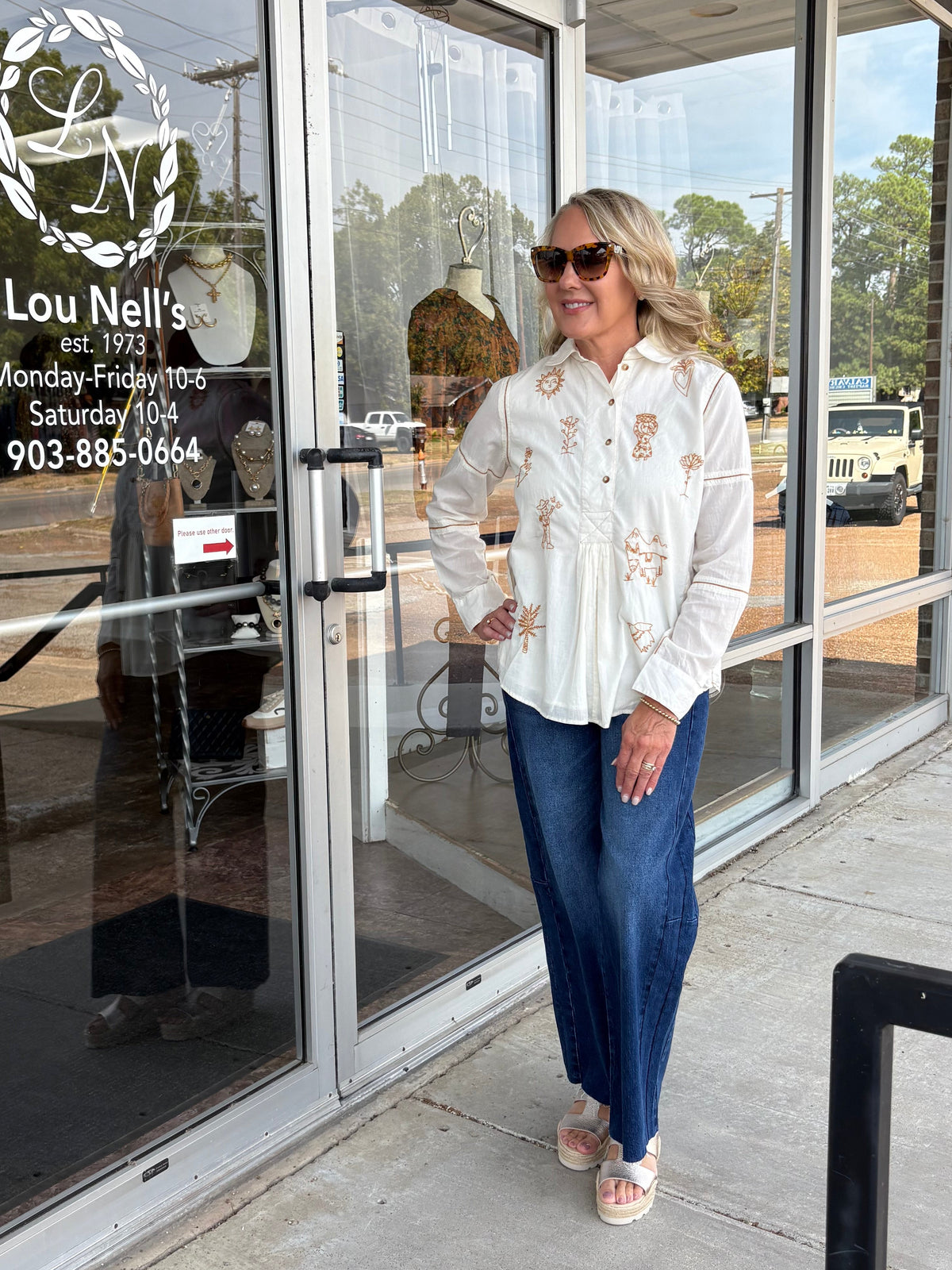 Milagro Long Sleeve Top