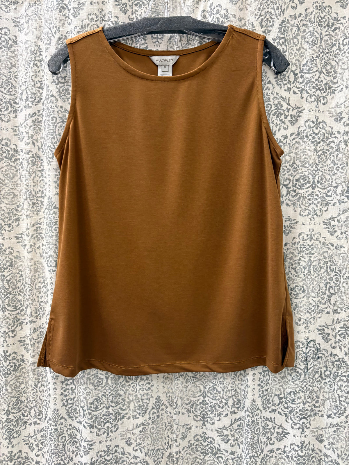 Knit High Neck Tank
