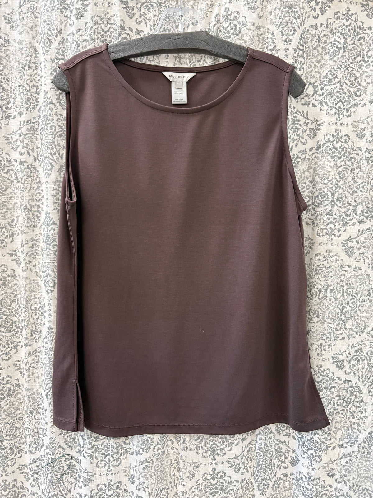 Knit High Neck Tank