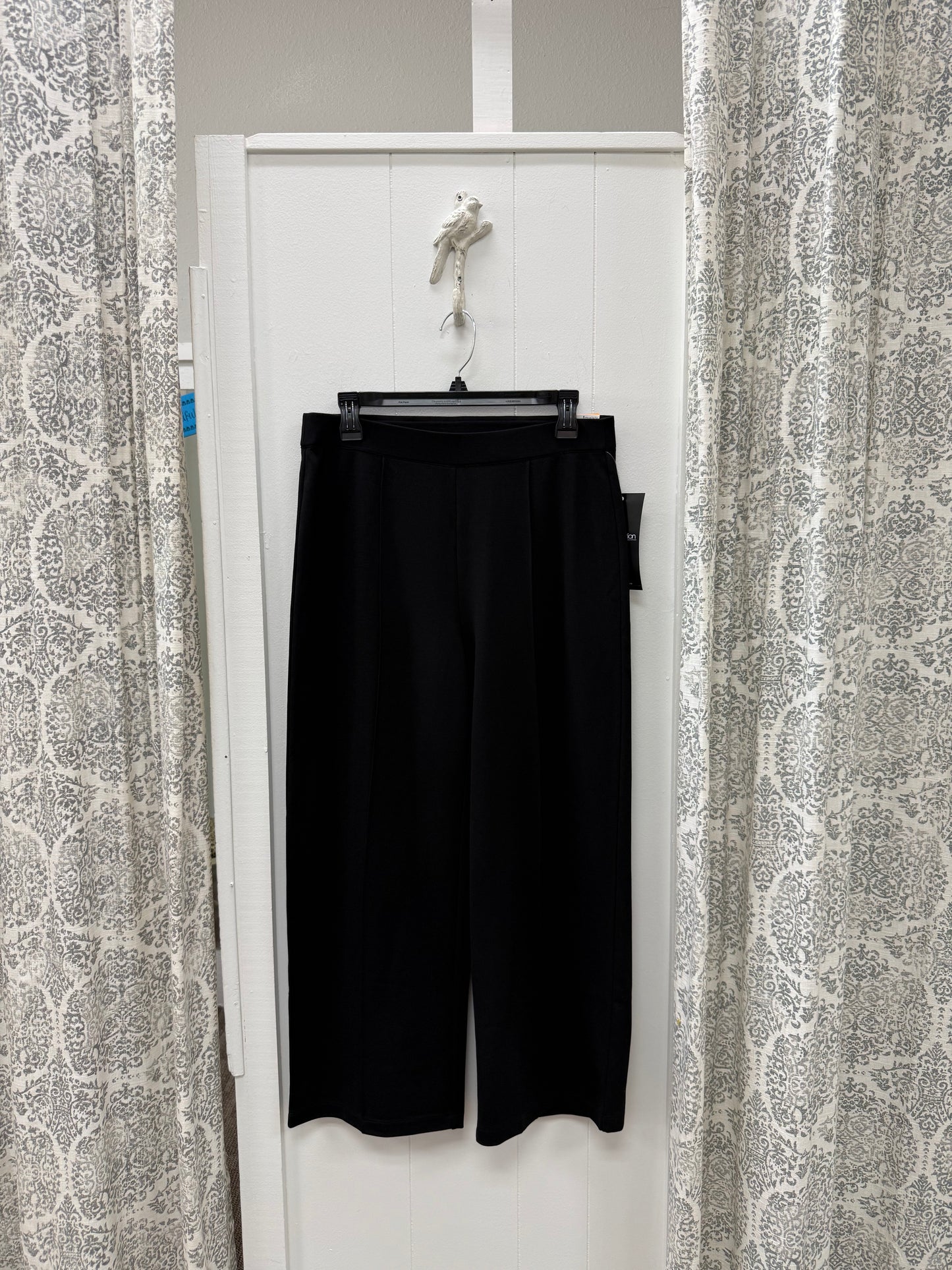 Pull On Pin Tuck Wide Leg Crop Pant