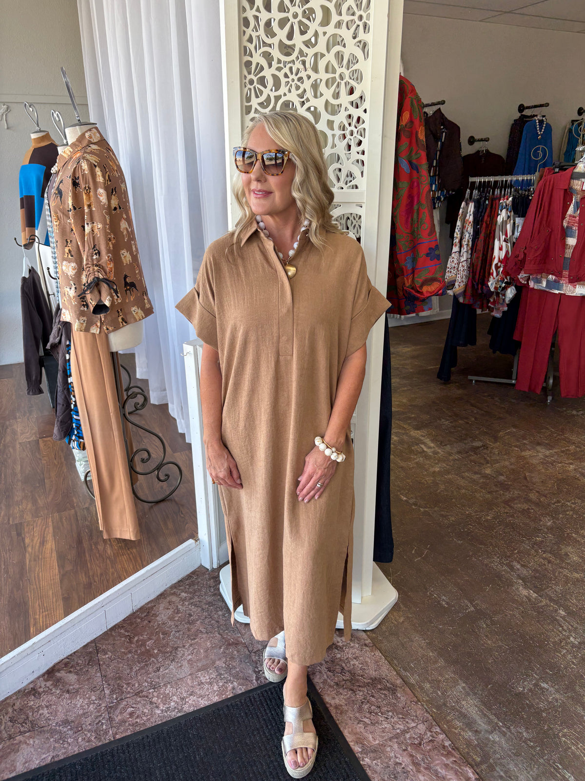 Corduroy Maxi Dress
