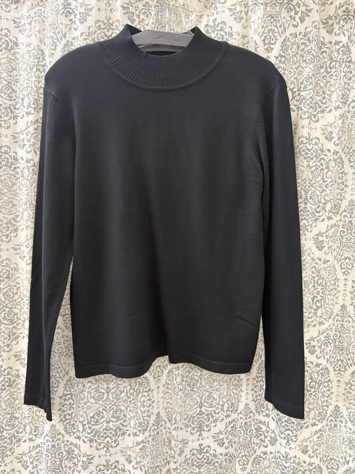 Mock Neck Knit Sweater