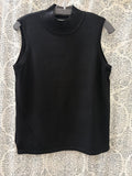 Knit Mock Neck Sweater Tank
