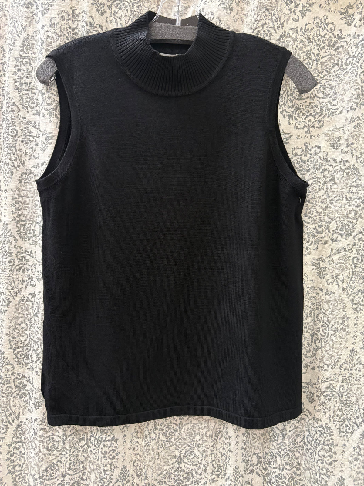 Knit Mock Neck Sweater Tank