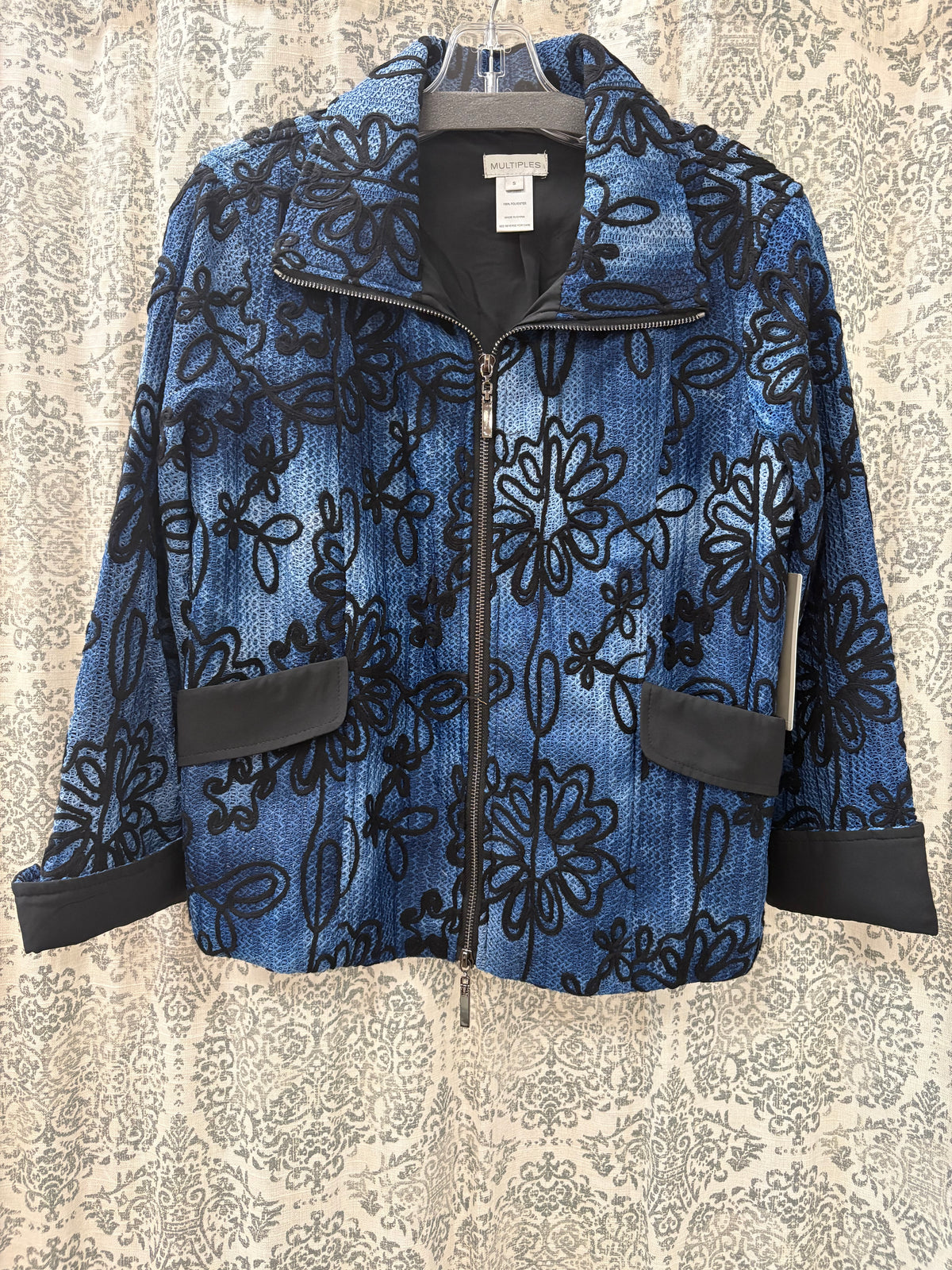 Collared Two-Pocket Fashion Jacket