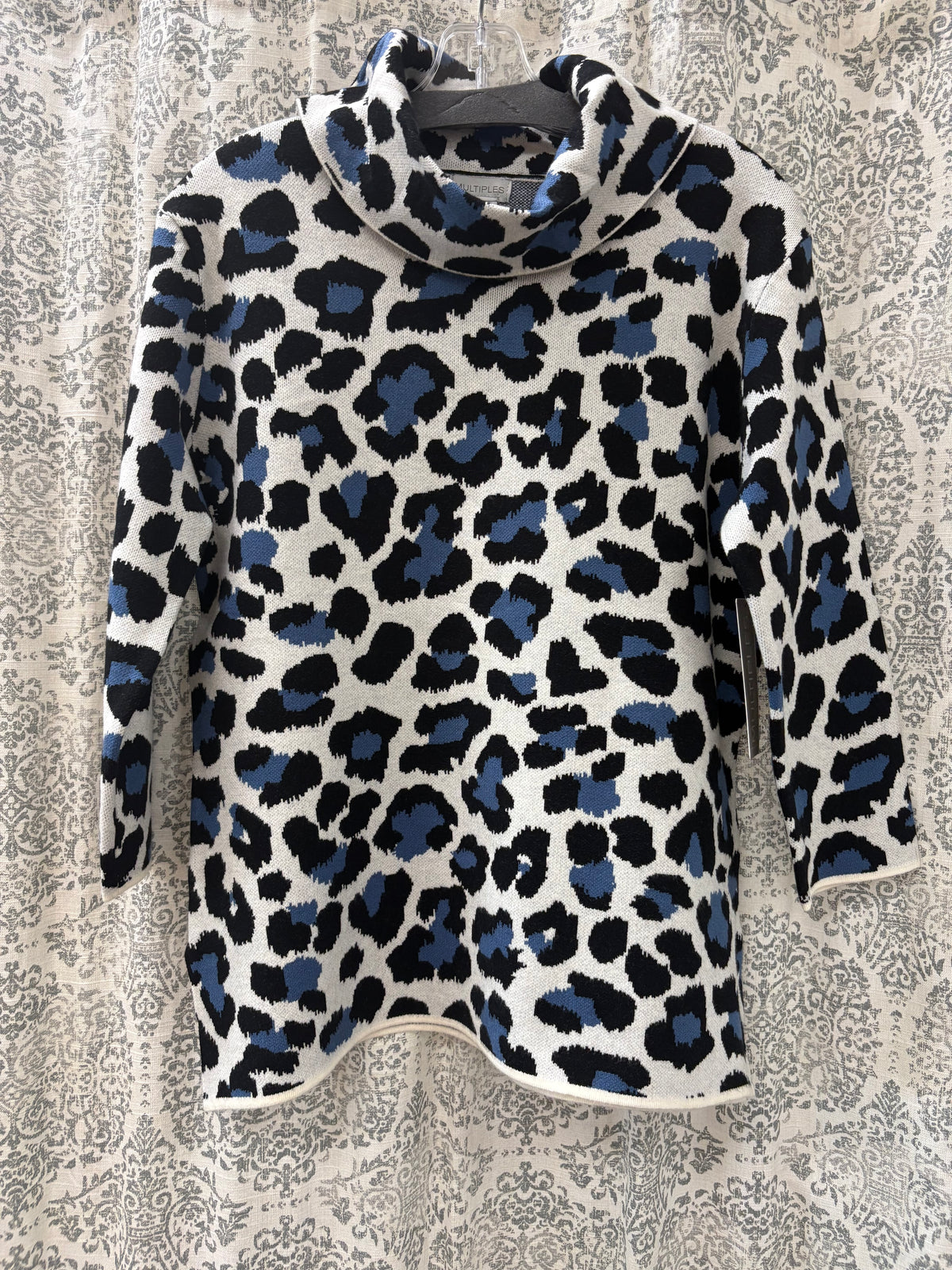 Drop Shoulder Collar Sweater