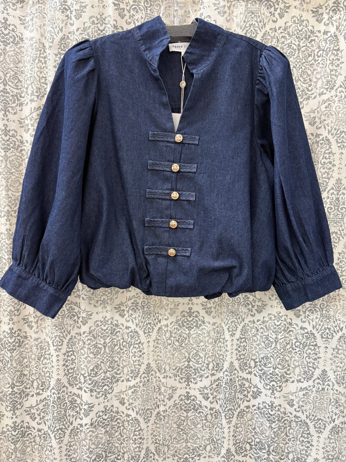 Midnight Denim Top