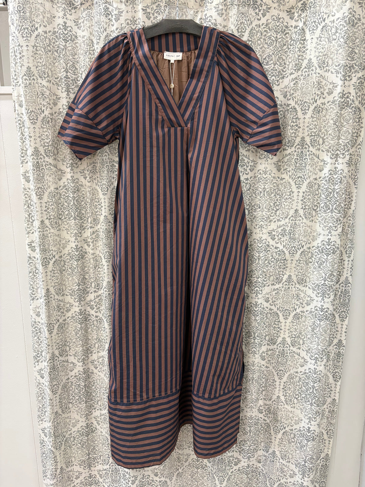 The Chestnut Stripe Dress
