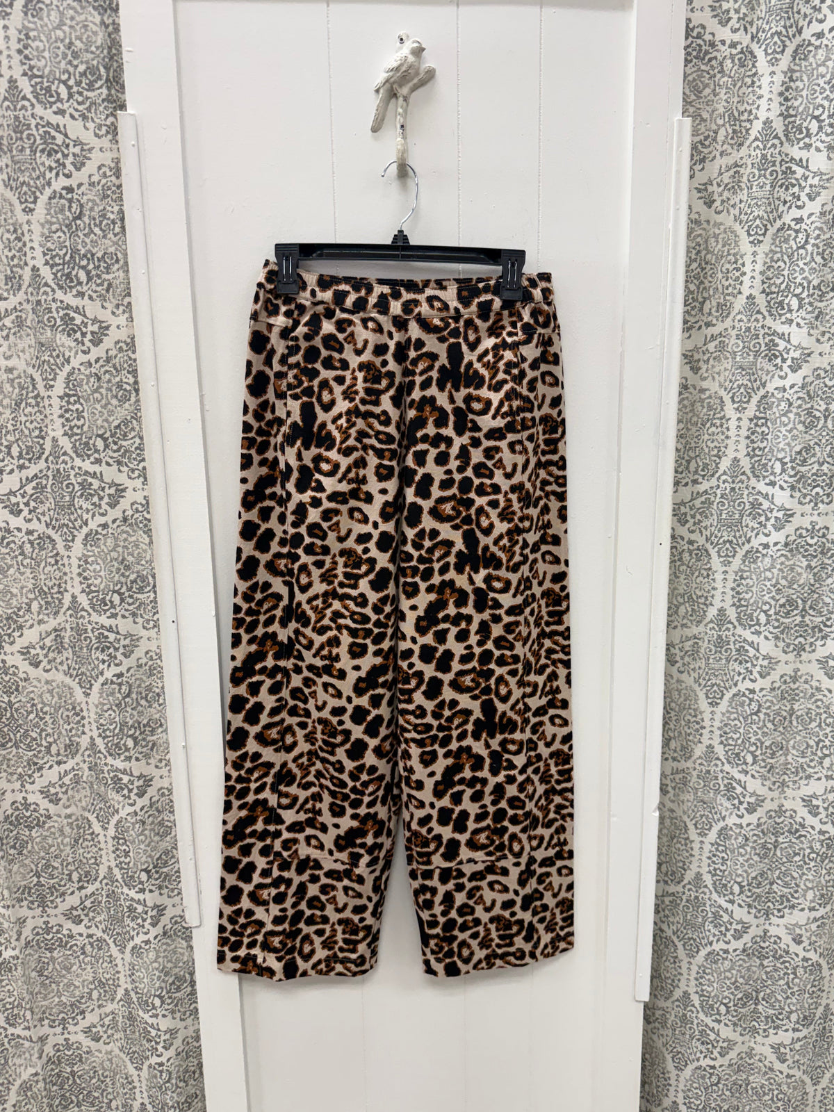Leopard Barrel Pant