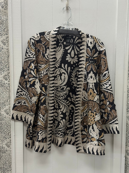 Reversible - Textured knit Open Front Kimono