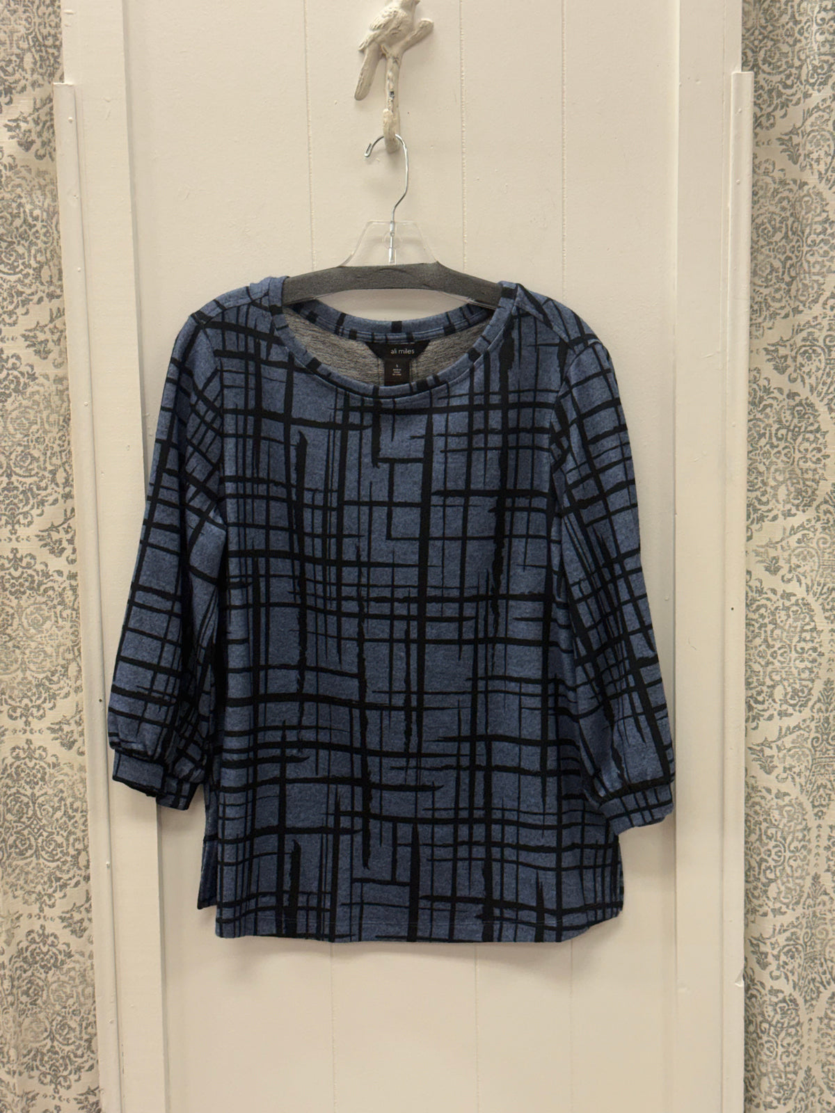 Brushed Knit Popover Tunic Top