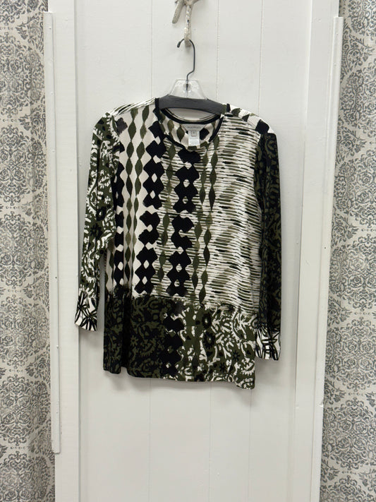 3/4 Sleeve Scoop Neck Knit Top