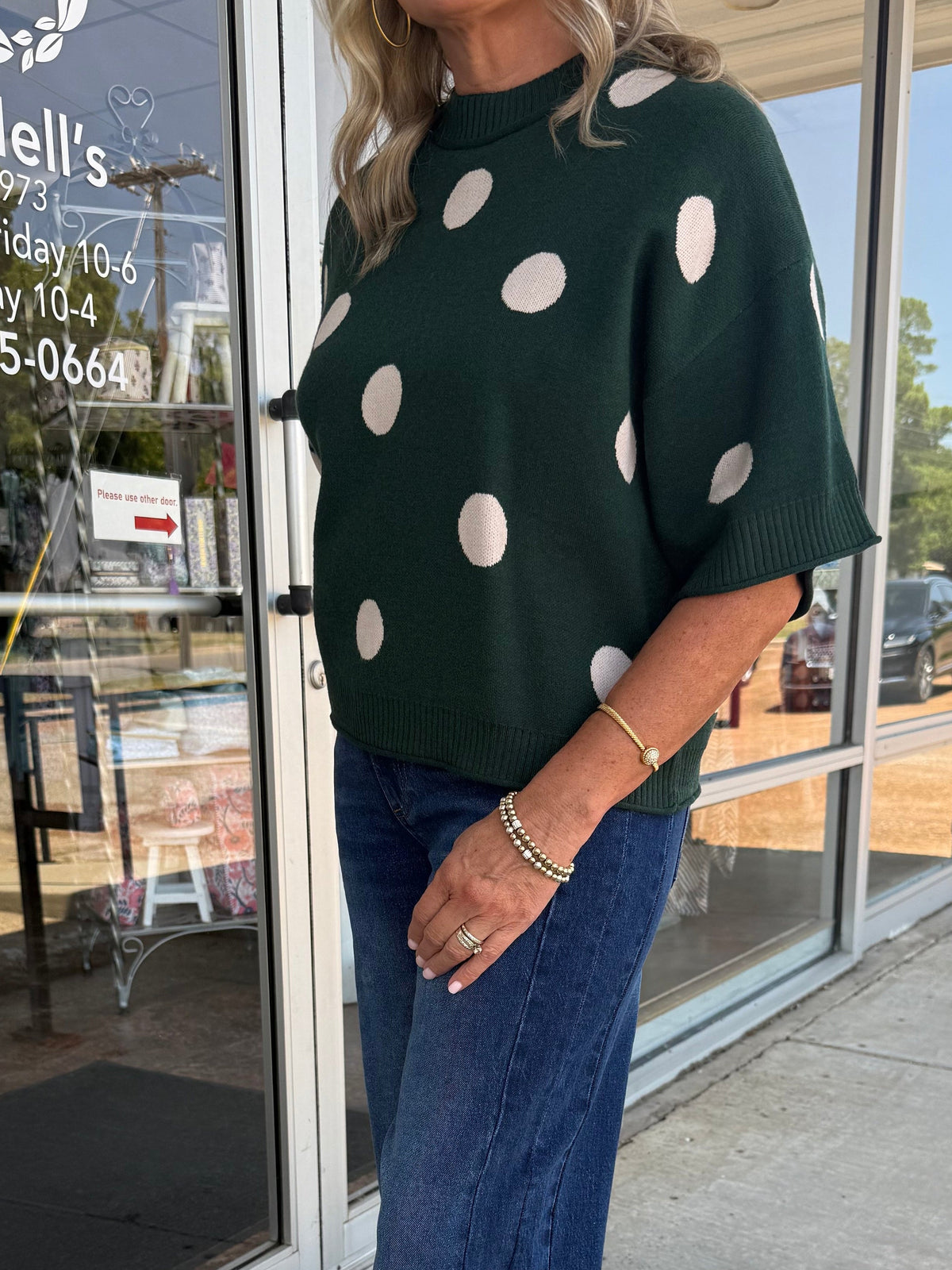 Polka Dot Top